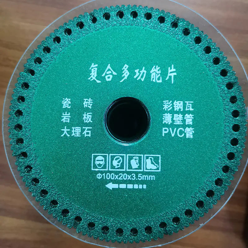 Multi-Functional Cutting Disc for Tiles and Metal