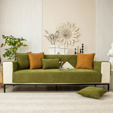 Universal Chenille Sofa Cover with Non-Slip Design